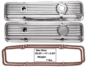 62-74 Nova Polished Aluminum Valve Covers