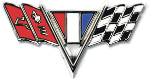 65-67 Nova "V-Flag" Fender Emblem (Sold as Each)