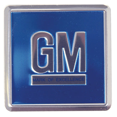 68-70 GM Mark (Blue) Foil Decal (Sold as Each)